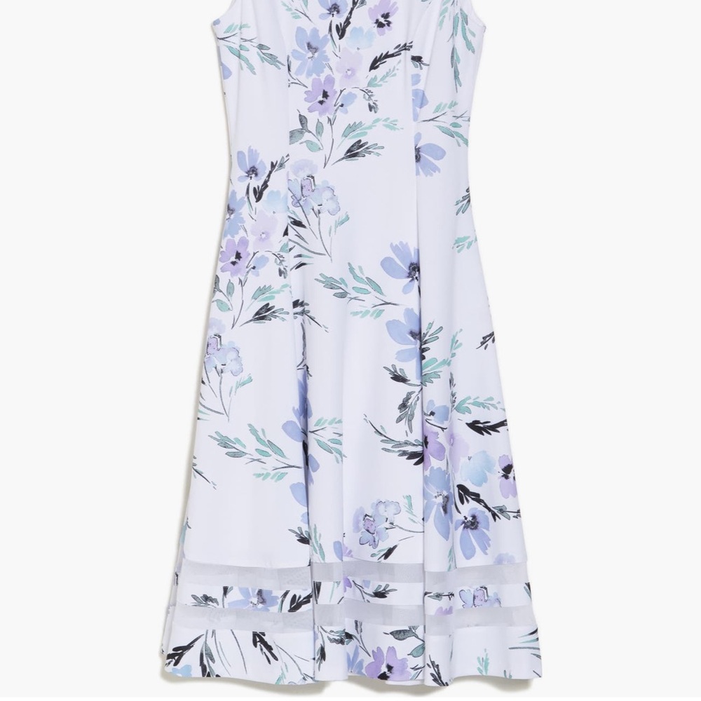 Calvin Klein White Floral Top